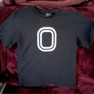 Overtime Black Kids Shirt with White Logo